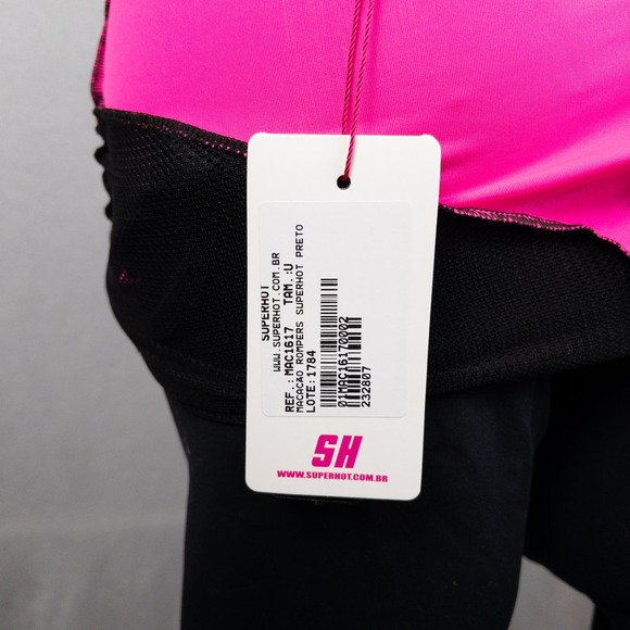 NWT Superhot Brazilian Brand Workout Jumpsuit One Piece Cutout Small Sexy - Picture 5 of 5